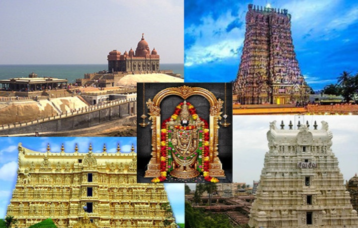 Hyderabad Srisailam Tirupati Rameswaram & Trivandrum Tour